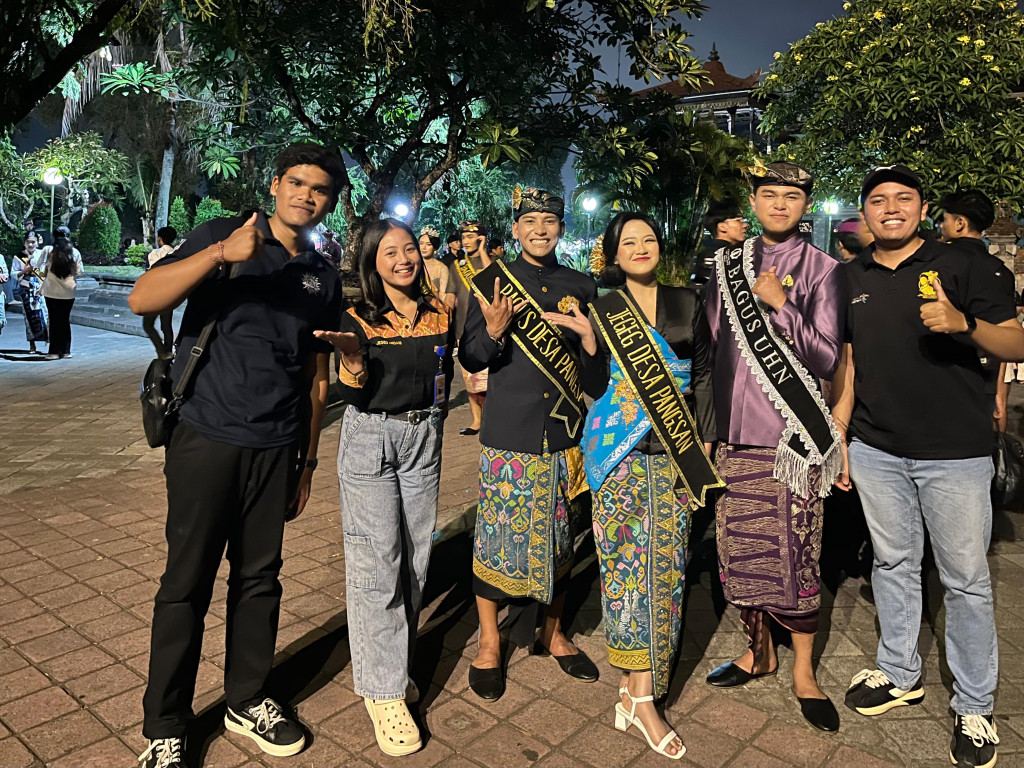 Jegeg Bagus Desa Pangsan Hadiri Undangan Pemilihan Jegeg Bagus Bali 2025